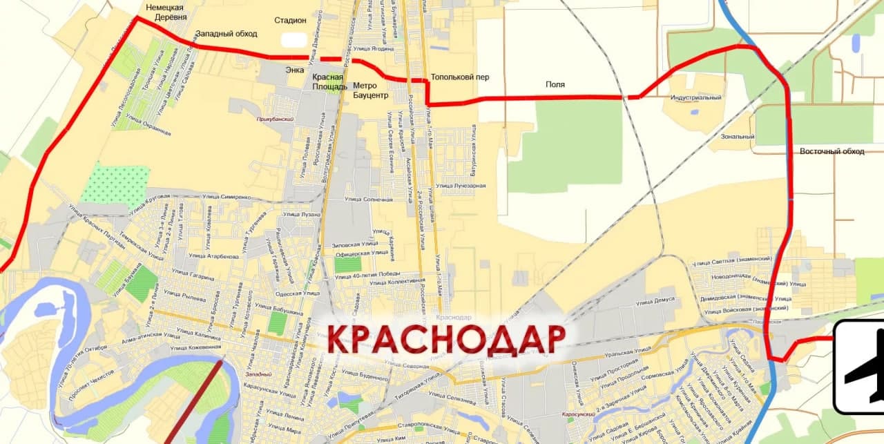 П знаменский карта краснодар