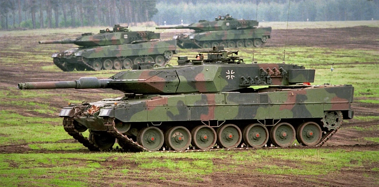 Военнослужащие из Татарстана уничтожили два танка «Леопард»