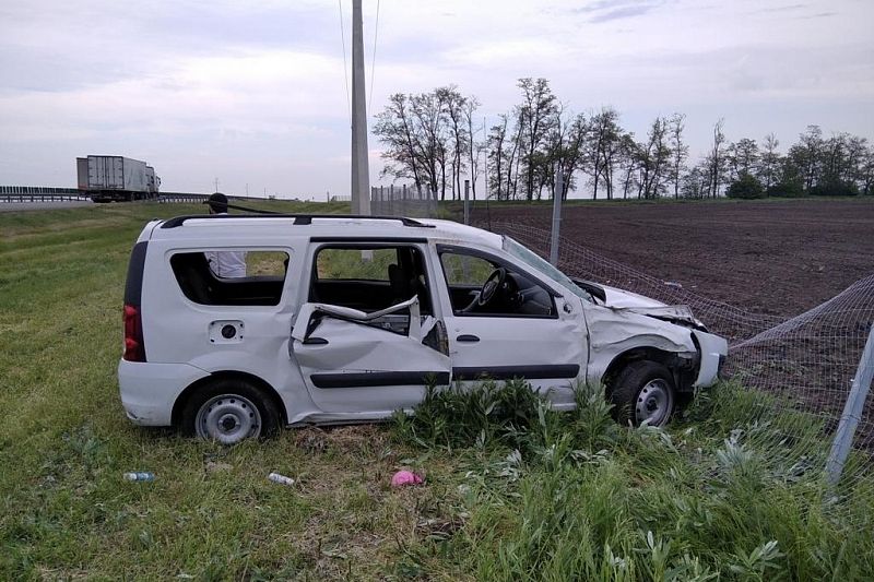 Из-за трёх аварий на Кубани четыре человека в больнице