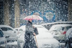 В Краснодарском крае на выходных - снегопады и дожди