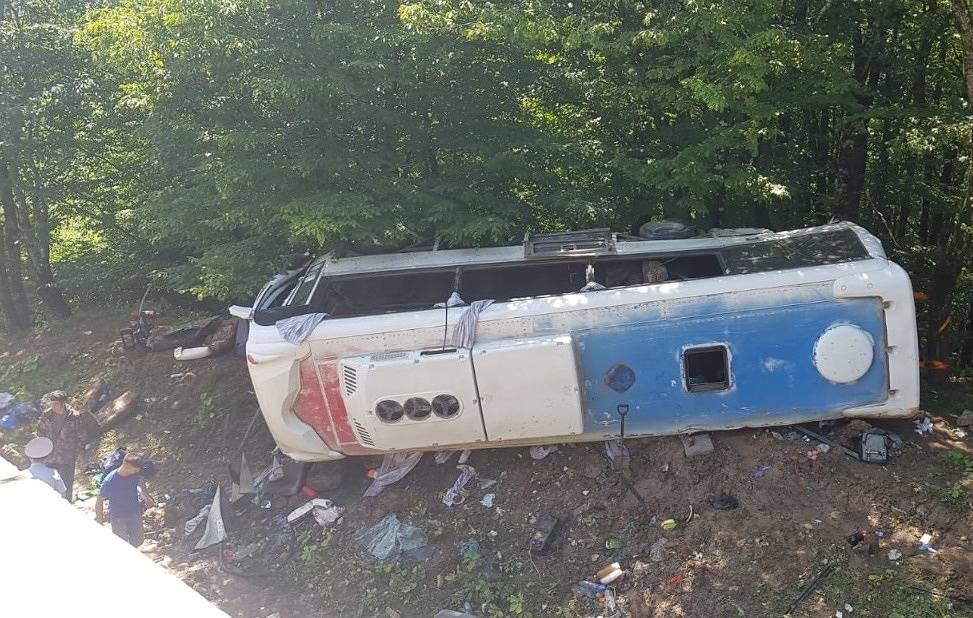 На Кубани в ДТП с автобусом погибли два человека