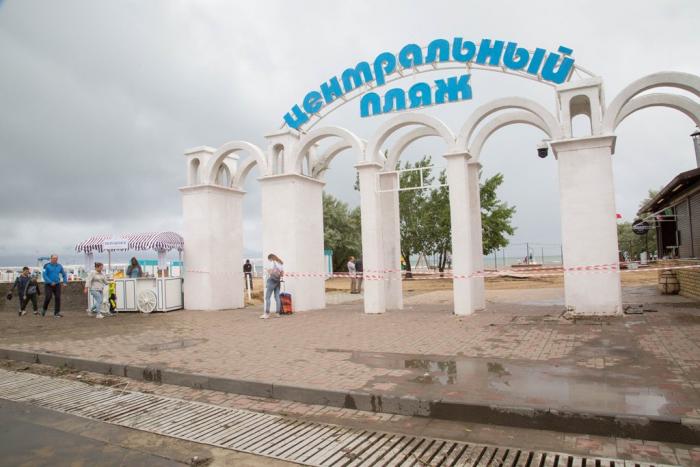 В Анапе ликвидировали последствия ливня 