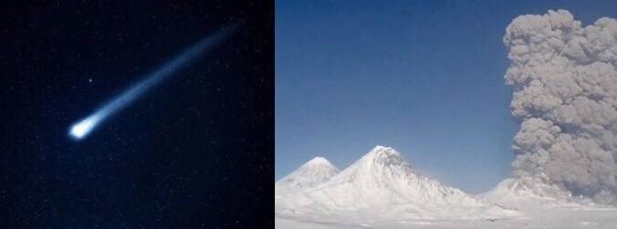 «Чудеса природы»: за сутки над Россией пролетел метеорит, а также произошло извержение вулкана - ВИДЕО