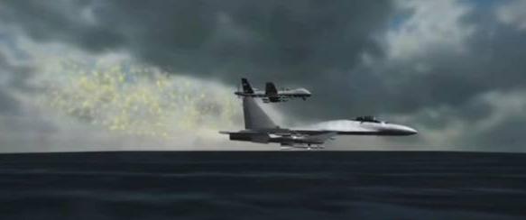 «Задел хвостом»: в США смоделировали один из вариантов «столкновения» российского истребителя с БПЛА MQ-9 Reaper – ВИДЕО