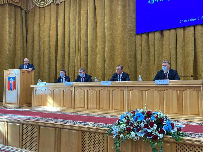Мэром Армавира в третий раз стал Андрей Харченко