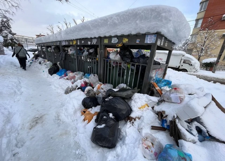 В Краснодаре мусор с площадок не вывозят четвертые сутки
