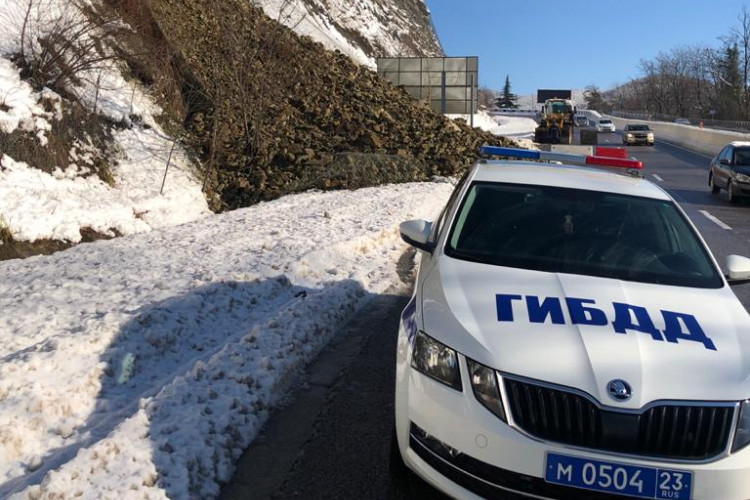 В Сочи в районе Мамайского перевала сошёл сель   