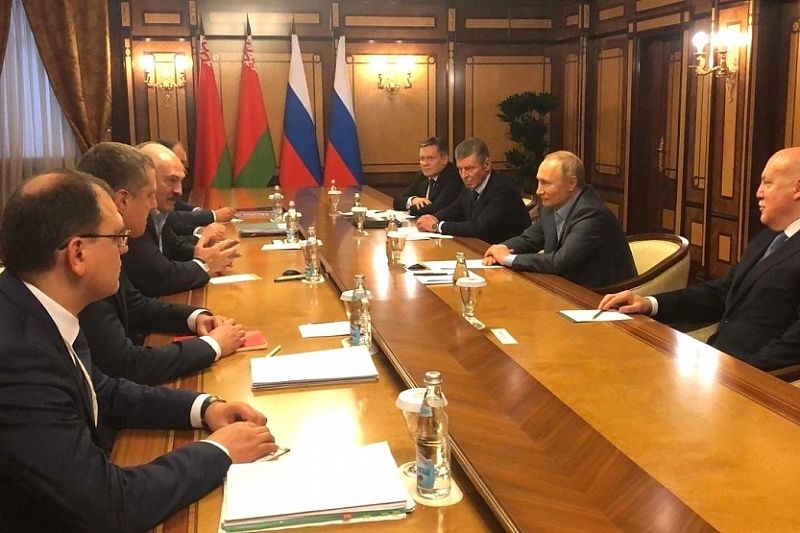 Президенты России и Белоруссии встретятся сегодня в Сочи