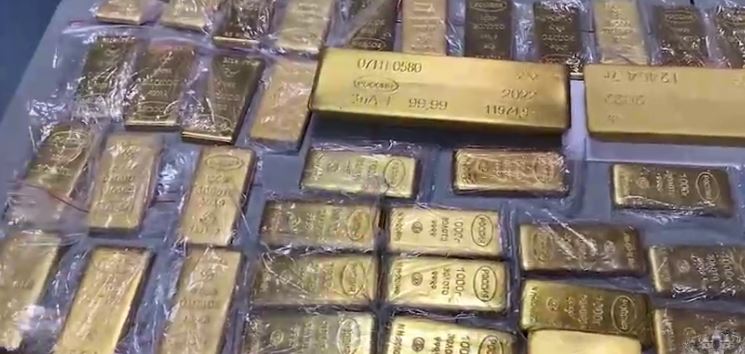 Контрабандисты из Армении попытались вывезти из РФ 225 килограммов золота – ВИДЕО