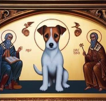 «Церковь превратили в цирк с животными»: на Украине раскольники канонизировали пса Патрона - ВИДЕО