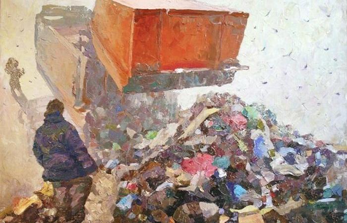 «В Краснодаре начались «мусорные войны»!» Жильцы ЖК закидали мусором подъезд управляющей компании, которая не вывозит отходы – ВИДЕО