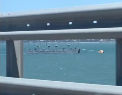 Около Крымского моста установили противоракетные уголковые отражатели