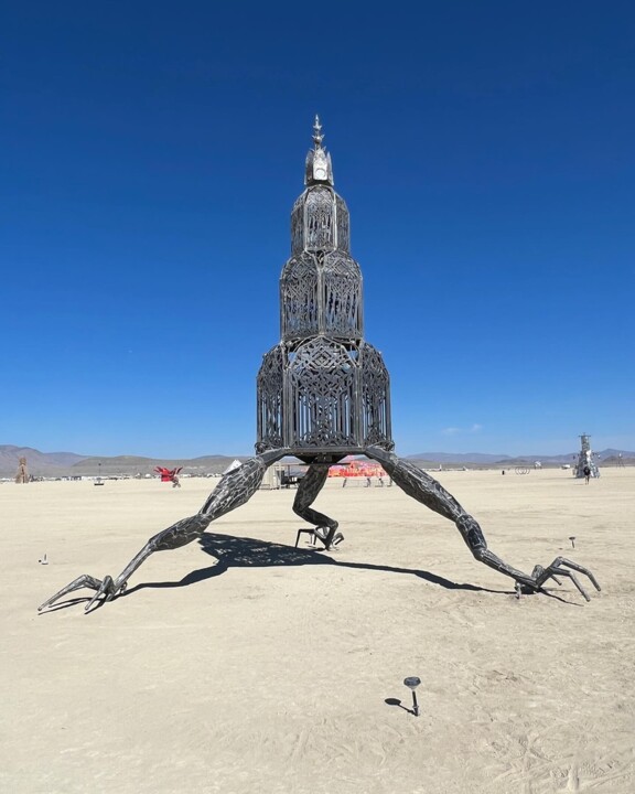 Скульптура Autumn Spire на Burning Man.jpg