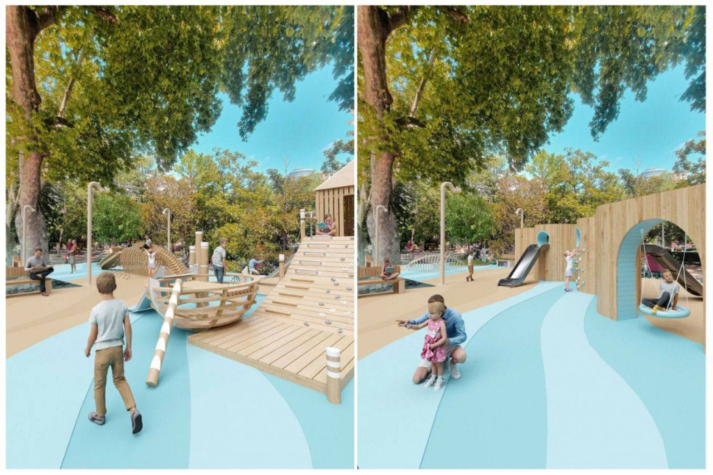 В общественных пространствах Сочи власти планируют возвести детские и спортивные площадки, а также инклюзивные элементы для маломобильных граждан.jpg