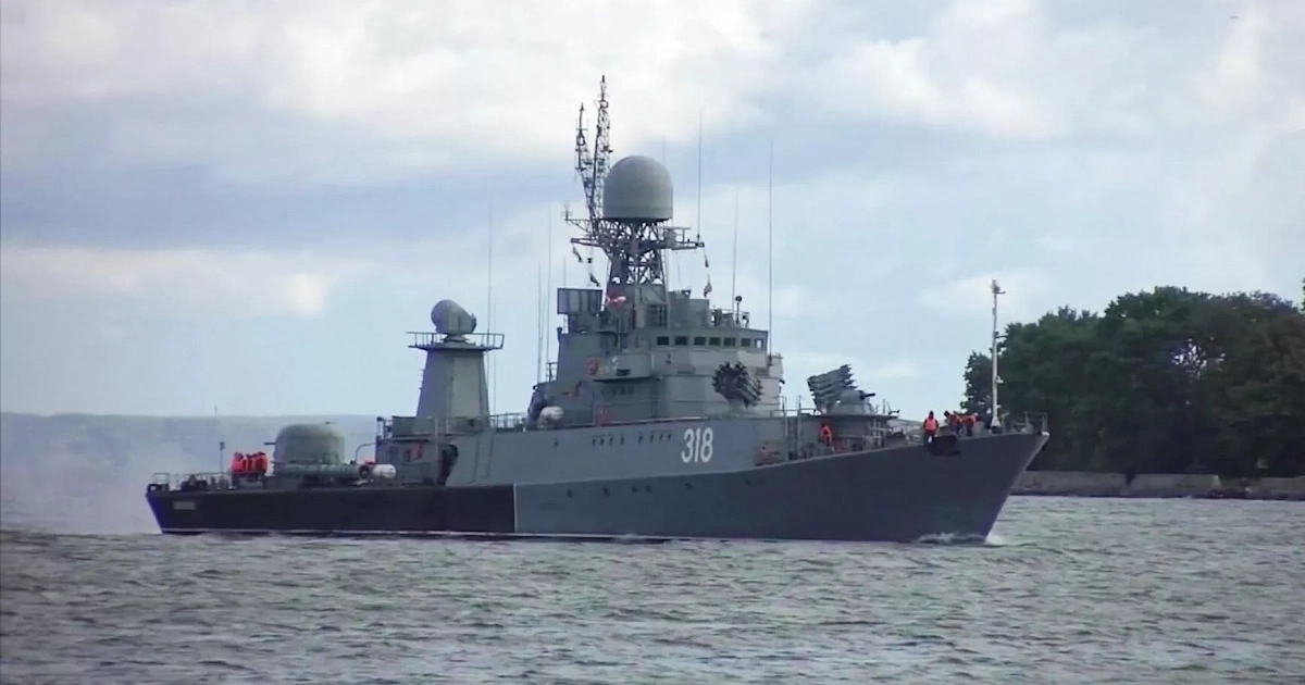 В Черном море российские бойцы уничтожили безэкипажный катер ВСУ