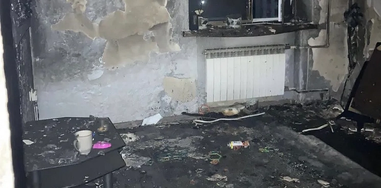 В Ростовской области во время пожара погиб шестилетний мальчик