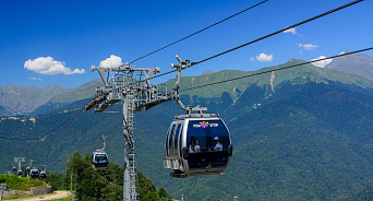 Канатные дороги, объединяющие горнолыжные курорты, появятся в Сочи до 2025 