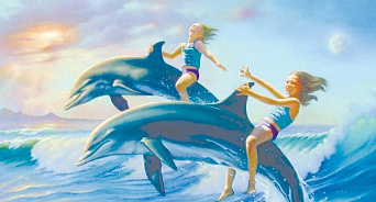 В Сочи большая семья дельфинов «поздравила православных» с Пасхой - ВИДЕО