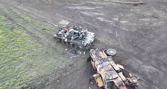 «Мы справимся!» Российские десантники уничтожили колонну боевой техники ВСУ – ВИДЕО
