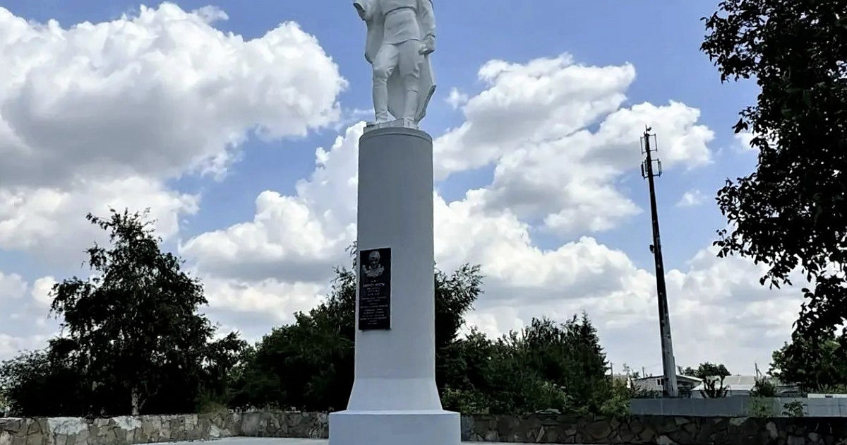 Мемориальный комплекс в станице Кавказской отремонтировали