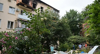 В Краснодаре при взрыве в многоэтажке погиб человек