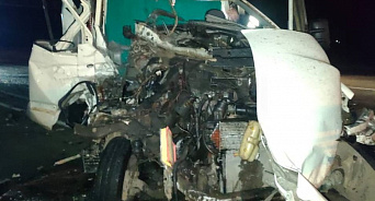  «Скончался на месте»: в Краснодарском крае на трассе столкнулись два грузовика, один из пассажиров погиб