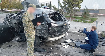 Оторвало ноги и не смогли спасти: в СК показали взорванный террористами автомобиль офицера Черноморского флота