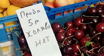  «Халяве - нет!» В Анапе за дегустацию фруктов требуют деньги