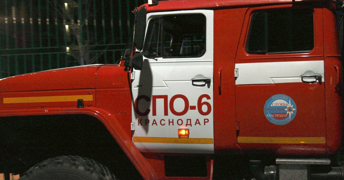 Крупный пожар в районе Западного обхода потушили в Краснодаре