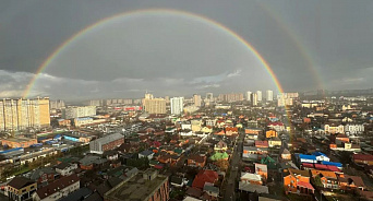 «Местами дождь и двойная радуга»: в Краснодарском крае 5 января ожидаются осадки, воздух прогреется до +14°