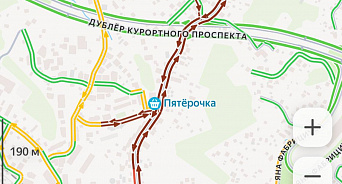 На Лысой горе в Сочи произошел транспортный коллапс из-за забега в центре города