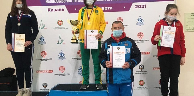 Краснодарская спортсменка победила в первенстве России по стрельбе