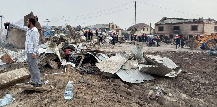 В Дагестане на АЗС прогремел мощный взрыв и начался пожар, погибли 30 человек – ВИДЕО