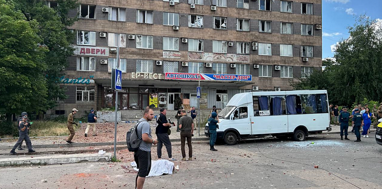 ВСУ вновь обстреляли центр Донецка - ВИДЕО