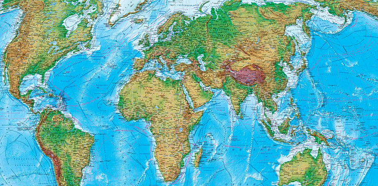 «У России нет границ»: «Яндекс.Карты» стер границы государств на карте Мира