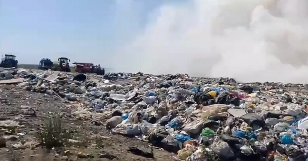 Работу мусорного полигона на Кубани приостановили почти на 2 месяца