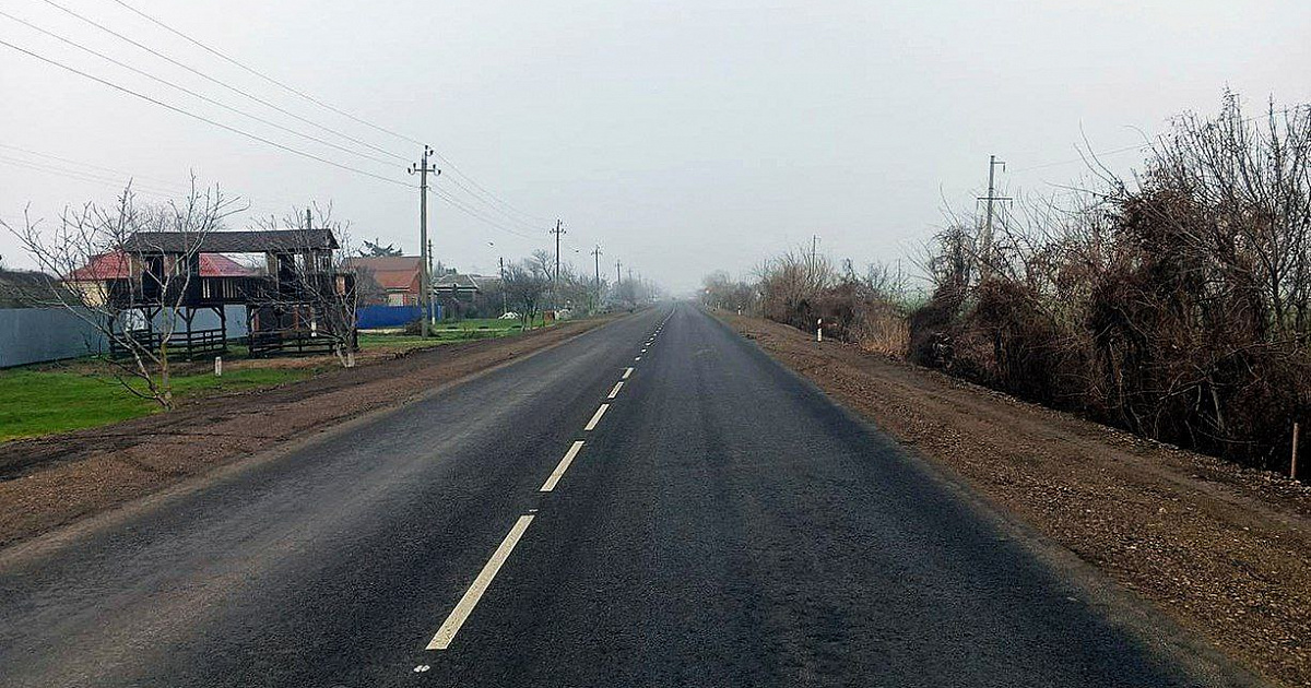 На Кубани отремонтировали свыше 400 км дорог за счет дорожного фонда