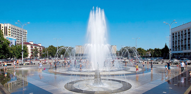 В первый четверг ноября завершится сезон фонтанов в Краснодаре