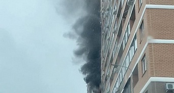 В Краснодаре эвакуировали 50 человек из-за пожара