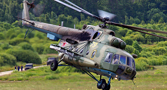 Семилетнему мальчику из Краснодара устроили полёт на военном вертолёте