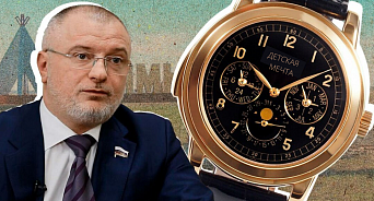 В гордуме Краснодара поддержали «детские мечты» сенатора Клишаса о часах за десятки миллионов рублей