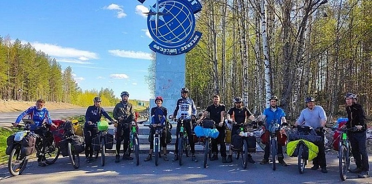 На велосипедах до Мурманской области