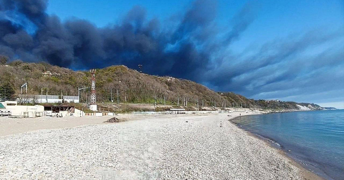 Пожар на морском терминале Туапсе полностью потушили спустя пять дней