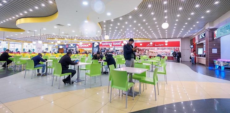 На Кубани в торговых центрах открылись фуд-корты и игровые комнаты