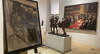Исчезновение дегенеративной картины «Челюсть Сталина» с выставки об СССР объяснили заботой о детях