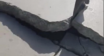 «Дороги сыпятся»: на Кубани из-за жары разваливаются бетонные автодороги