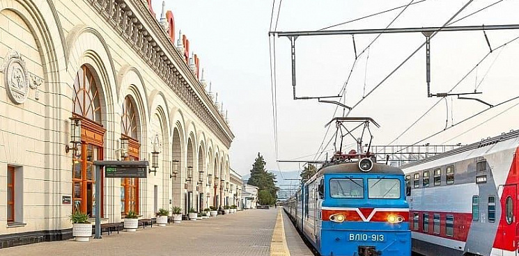 Ретропоезд «Сочи» возвращается на маршрут по Черноморскому побережью
