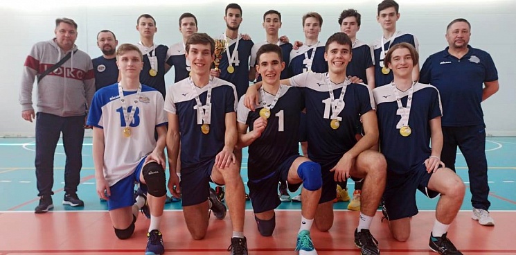 Кубанские волейболисты вышли в финал спартакиады молодёжи России