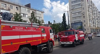 Из-за пожара в пятиэтажке Новороссийска прокуратура начала проверку