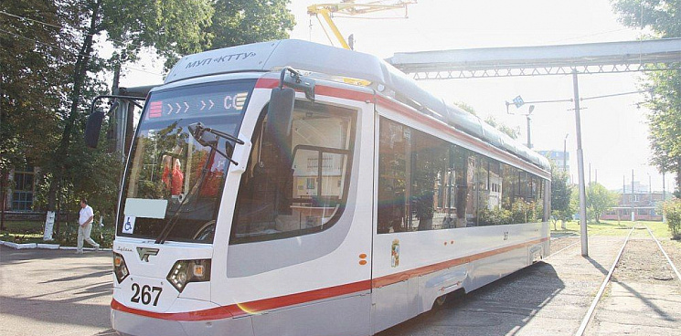 В День освобождения Краснодара в городе запустят тематический трамвай